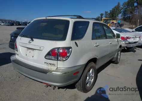 2002 Lexus Rx 300 из США, поврежденный, VIN JTJGF10U920124970